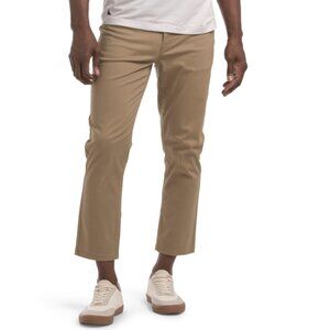 KENNETH COLE Dark Khaki Stretch Twill 5 Pocket Pants